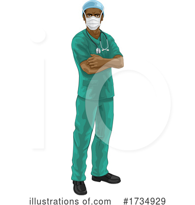 Royalty-Free (RF) Doctor Clipart Illustration by AtStockIllustration - Stock Sample #1734929