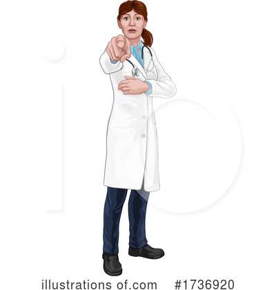 Royalty-Free (RF) Doctor Clipart Illustration by AtStockIllustration - Stock Sample #1736920