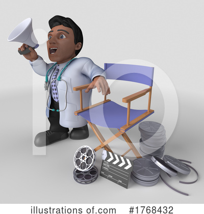 Royalty-Free (RF) Doctor Clipart Illustration by KJ Pargeter - Stock Sample #1768432