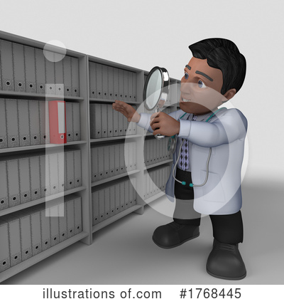 Royalty-Free (RF) Doctor Clipart Illustration by KJ Pargeter - Stock Sample #1768445