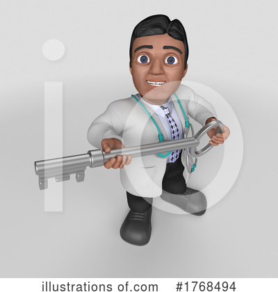 Royalty-Free (RF) Doctor Clipart Illustration by KJ Pargeter - Stock Sample #1768494