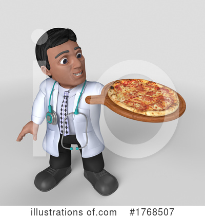 Royalty-Free (RF) Doctor Clipart Illustration by KJ Pargeter - Stock Sample #1768507