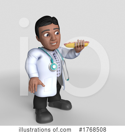 Royalty-Free (RF) Doctor Clipart Illustration by KJ Pargeter - Stock Sample #1768508
