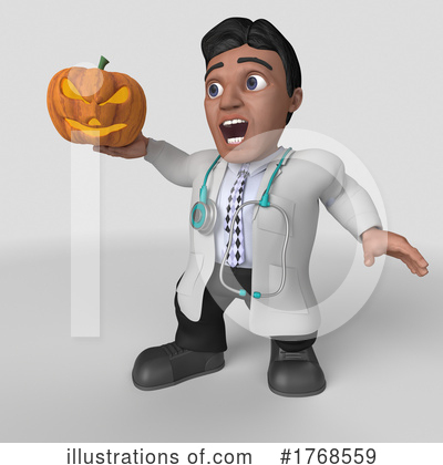 Royalty-Free (RF) Doctor Clipart Illustration by KJ Pargeter - Stock Sample #1768559
