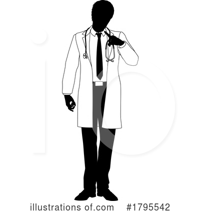 Royalty-Free (RF) Doctor Clipart Illustration by AtStockIllustration - Stock Sample #1795542