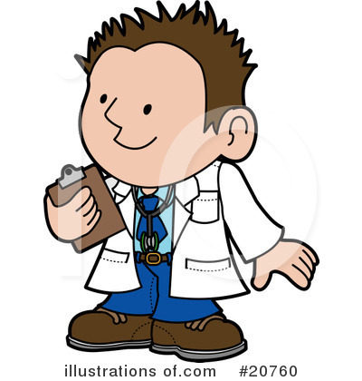 Royalty-Free (RF) Doctor Clipart Illustration by AtStockIllustration - Stock Sample #20760