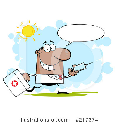 Royalty-Free (RF) Doctor Clipart Illustration by Hit Toon - Stock Sample #217374