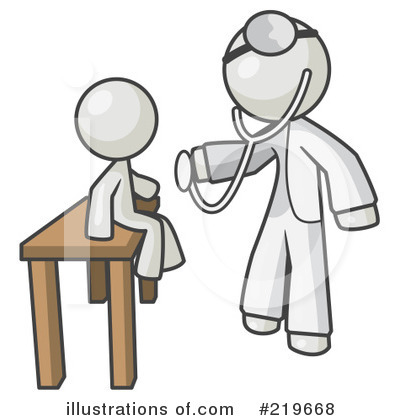 Royalty-Free (RF) Doctor Clipart Illustration by Leo Blanchette - Stock Sample #219668