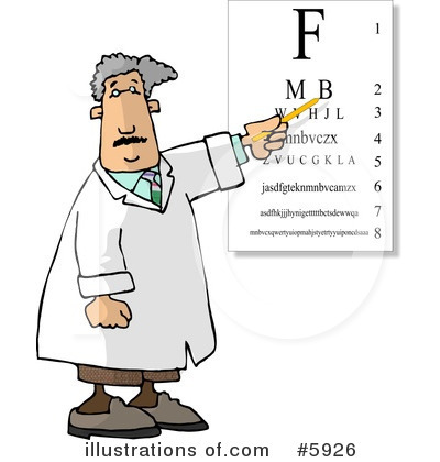 Eye Chart Clipart #5926 by djart