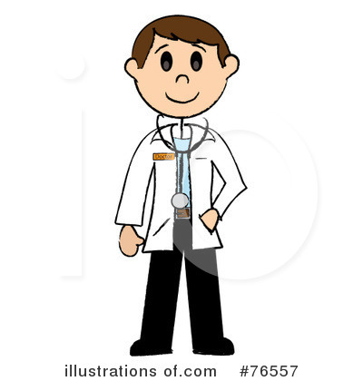 Royalty-Free (RF) Doctor Clipart Illustration by Pams Clipart - Stock Sample #76557