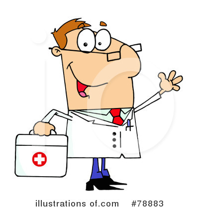 Royalty-Free (RF) Doctor Clipart Illustration by Hit Toon - Stock Sample #78883