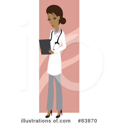 Royalty-Free (RF) Doctor Clipart Illustration by Rosie Piter - Stock Sample #83870