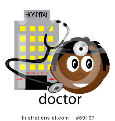 Royalty-Free (RF) Doctor Clipart Illustration by Pams Clipart - Stock Sample #89107