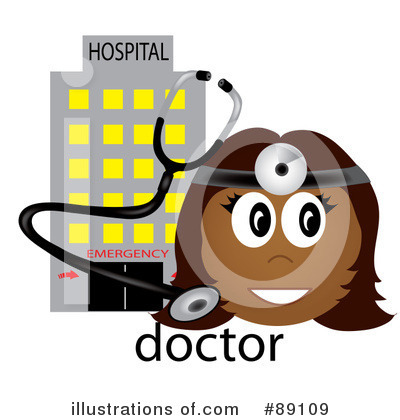 Royalty-Free (RF) Doctor Clipart Illustration by Pams Clipart - Stock Sample #89109