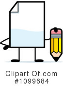 Document Clipart #1099684 by Cory Thoman