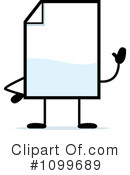 Document Clipart #1099689 by Cory Thoman