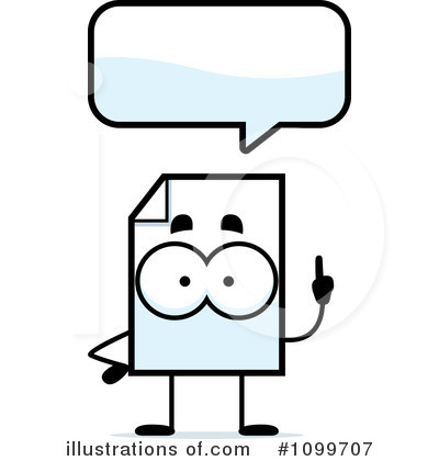 Paper Character Clipart #1099707 by Cory Thoman