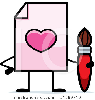 Paintbrush Clipart #1099710 by Cory Thoman