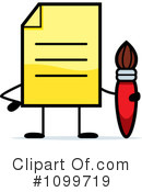 Document Clipart #1099719 by Cory Thoman