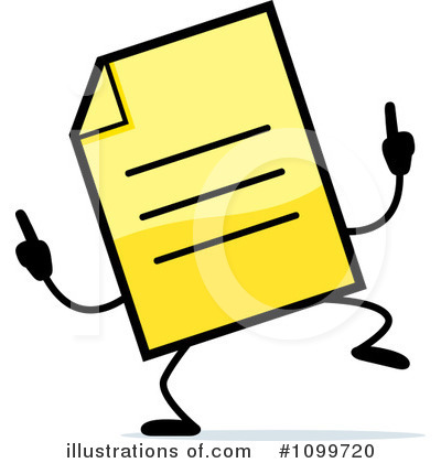 Royalty-Free (RF) Document Clipart Illustration by Cory Thoman - Stock Sample #1099720