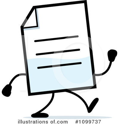 Royalty-Free (RF) Document Clipart Illustration by Cory Thoman - Stock Sample #1099737