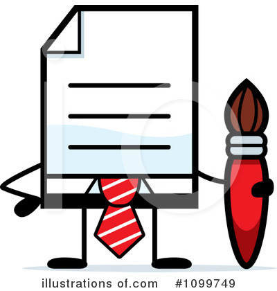 Royalty-Free (RF) Document Clipart Illustration by Cory Thoman - Stock Sample #1099749