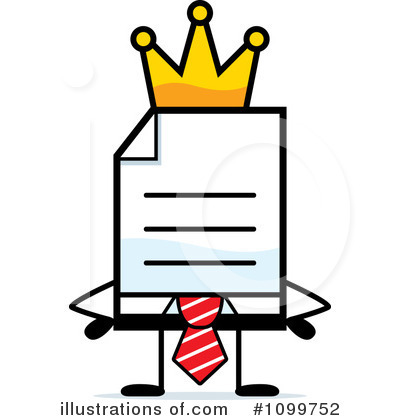 Royalty-Free (RF) Document Clipart Illustration by Cory Thoman - Stock Sample #1099752