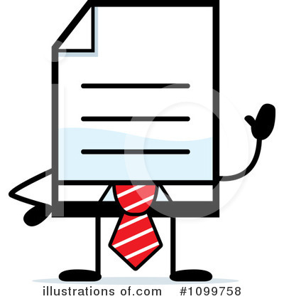 Paper Character Clipart #1099758 by Cory Thoman