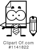 Document Clipart #1141822 by Cory Thoman