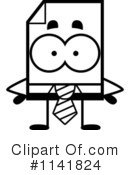 Document Clipart #1141824 by Cory Thoman