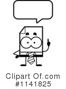 Document Clipart #1141825 by Cory Thoman