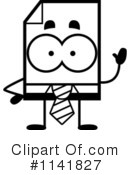 Document Clipart #1141827 by Cory Thoman