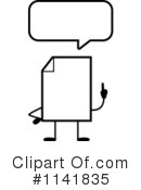 Document Clipart #1141835 by Cory Thoman