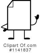Document Clipart #1141837 by Cory Thoman
