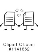 Document Clipart #1141862 by Cory Thoman