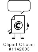 Document Clipart #1142003 by Cory Thoman