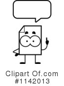 Document Clipart #1142013 by Cory Thoman