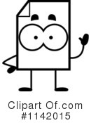 Document Clipart #1142015 by Cory Thoman