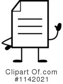 Document Clipart #1142021 by Cory Thoman