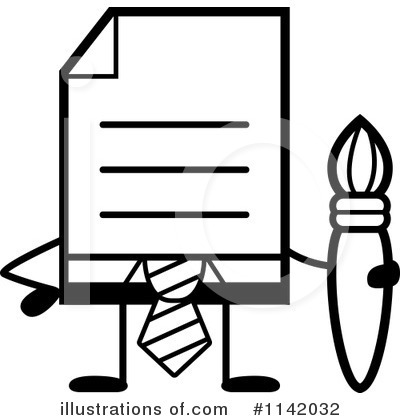 Royalty-Free (RF) Document Clipart Illustration by Cory Thoman - Stock Sample #1142032