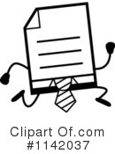 Document Clipart #1142037 by Cory Thoman