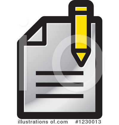 Documents Clipart #1230013 by Lal Perera