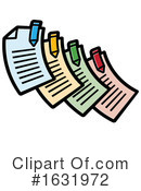 Document Clipart #1631972 by Lal Perera