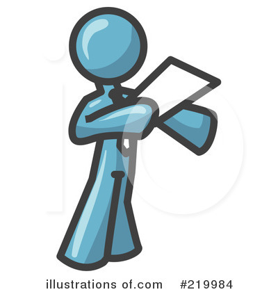 Royalty-Free (RF) Document Clipart Illustration by Leo Blanchette - Stock Sample #219984