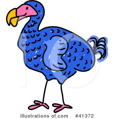 Royalty-Free (RF) Dodo Clipart Illustration by Prawny - Stock Sample #41372