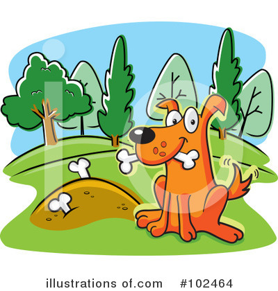 Royalty-Free (RF) Dog Clipart Illustration by Cory Thoman - Stock Sample #102464