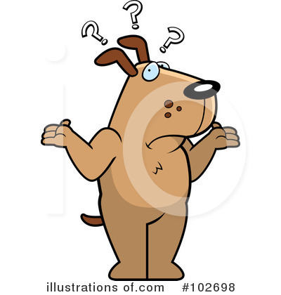 Royalty-Free (RF) Dog Clipart Illustration by Cory Thoman - Stock Sample #102698