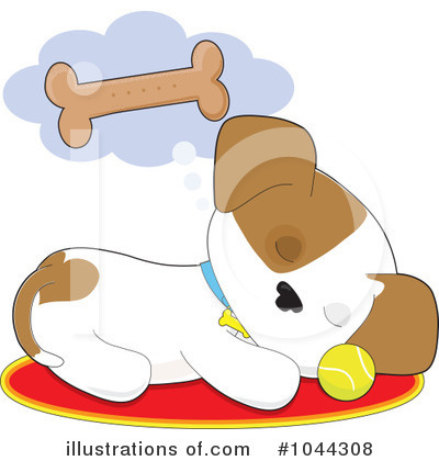 Royalty-Free (RF) Dog Clipart Illustration by Maria Bell - Stock Sample #1044308