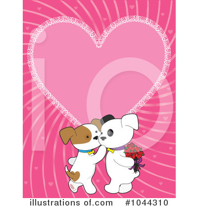 Kissing Clipart #1044310 by Maria Bell