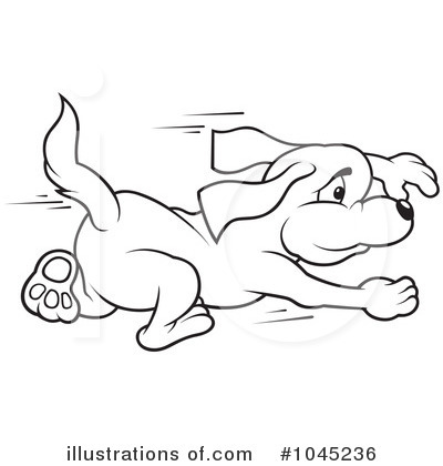 Royalty-Free (RF) Dog Clipart Illustration by dero - Stock Sample #1045236